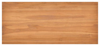 vidaXL Solid Teak Wood Desk 39.4" Computer Writing Study Office Table Home