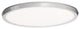 Argo 15" LED Round Flush Mount 2700k, Brushed Nickel