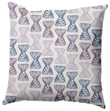 Bongo Beats Outdoor Pillow, Purple, 20"x20"