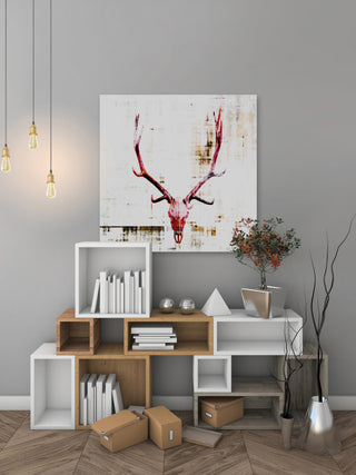 "Hot Temper" Fine Art Canvas Print, 24"x24"