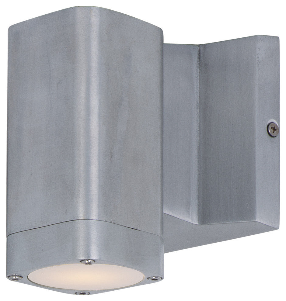 Maxim Lighting Lightray 1-Light LED Wall Sconce, Brushed Aluminum - 86108AL