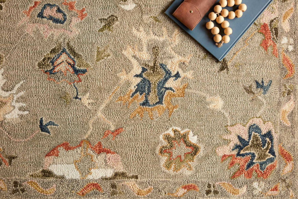 Padma PMA-02 Grey/Multi 9'3"x13' Area Rug