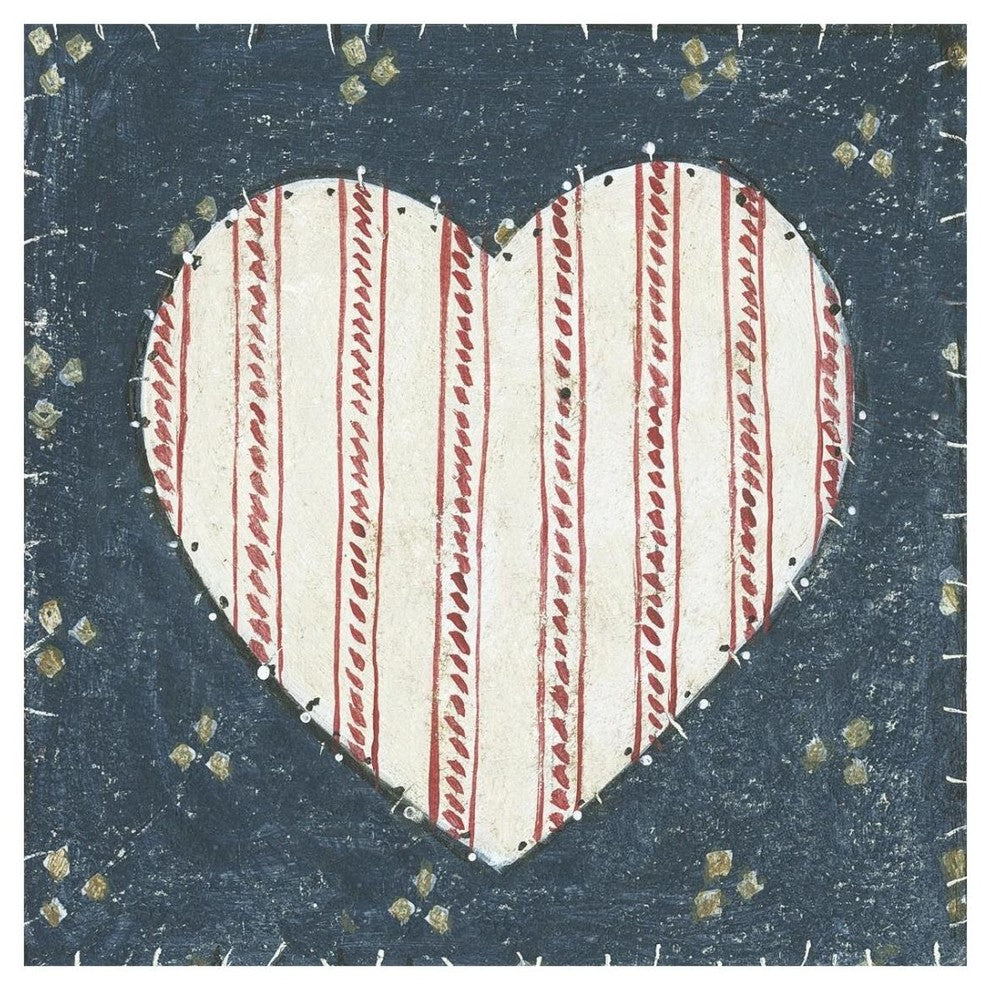 "Americana Quilt I" Digital Paper Print by David Carter Brown, 26"x26"