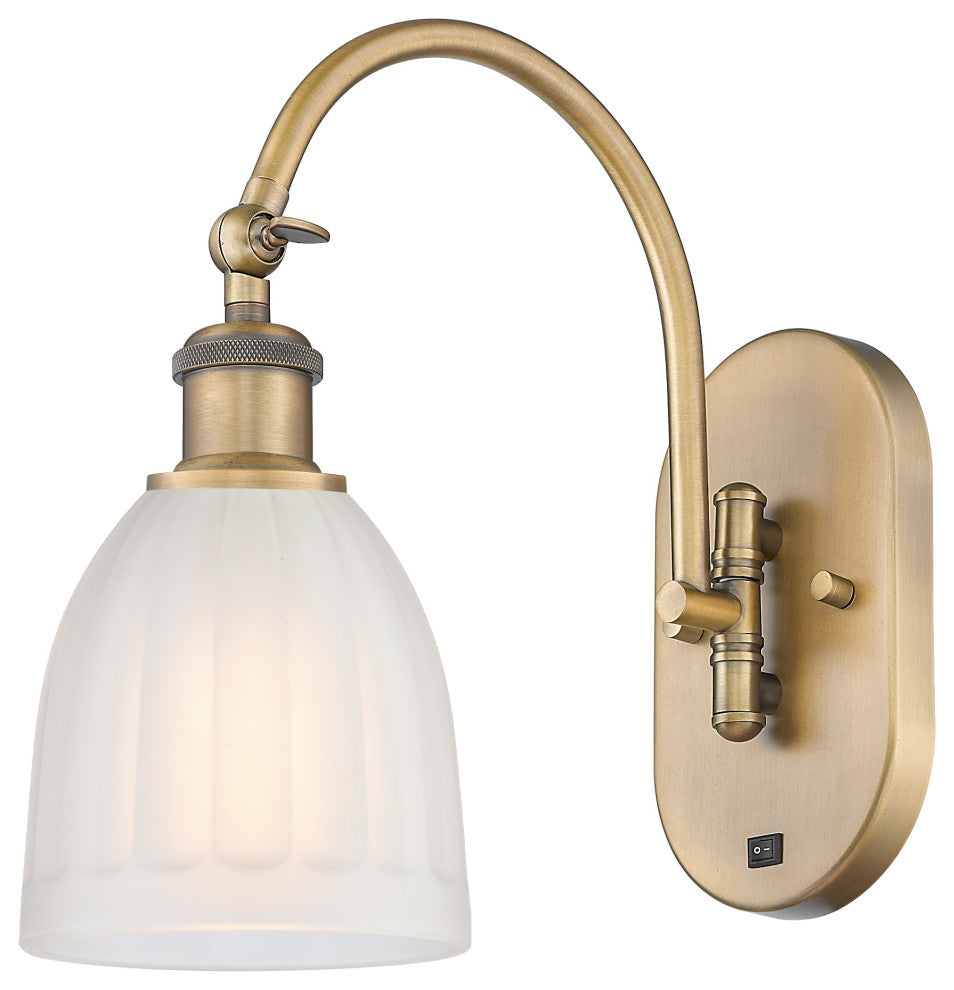 Innovations 518-1W-BB-G441-LED 1-Light Sconce, Brushed Brass
