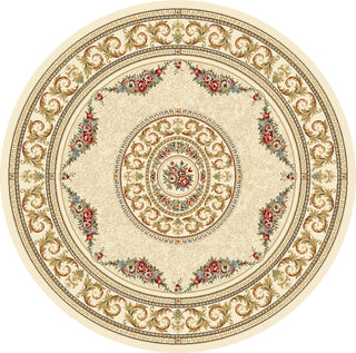 Ancient Garden Rug, 5'3" Round