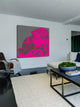 "Kiss" Print on Canvas