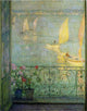 Henri Le Sidaner The Window at Croisic - 20" x 25" Premium Canvas Print