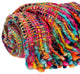 Parkland Collection Transitional Multi 53 x 60 HANDLOOM Throw Blanket