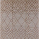 Ahgly Company Indoor Square Mid-Century Modern Area Rugs, 8' Square