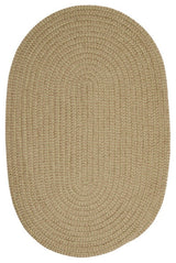 Colonial Mills Softex Check CX26 Celery Check Traditional Area Rug, Oval 8'x11'