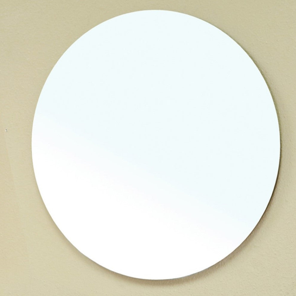 28" Round Frameless Mirror