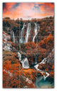 Waterfalls Ceramic Tile Wall Mural HZ501091-35S. 12.75" x 21.25"