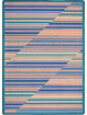 Kid Essentials Rug, Rhythm, Water, 5'4"x7'8"