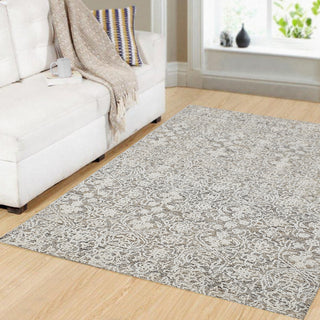 Dynamic Rugs Vigo Wool, Poly Cotton & Nylon Poly Micro Handmade Area Rug 8X10
