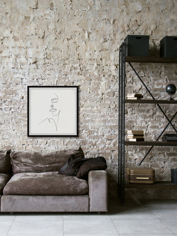 "Marcella" Framed Painting Print, 24x24