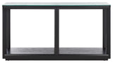 Safavieh Couture Benecarlo Glass Top Console Table