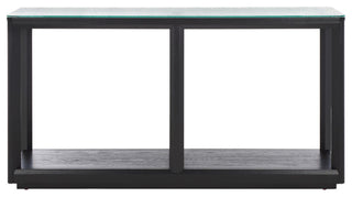 Safavieh Couture Benecarlo Glass Top Console Table
