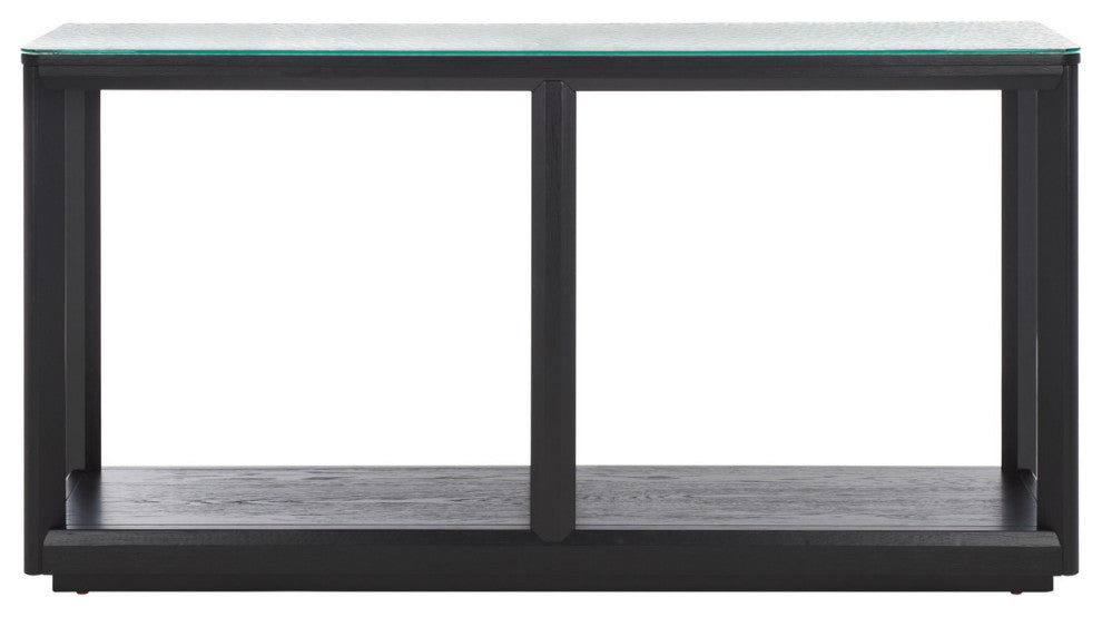 Safavieh Couture Benecarlo Glass Top Console Table