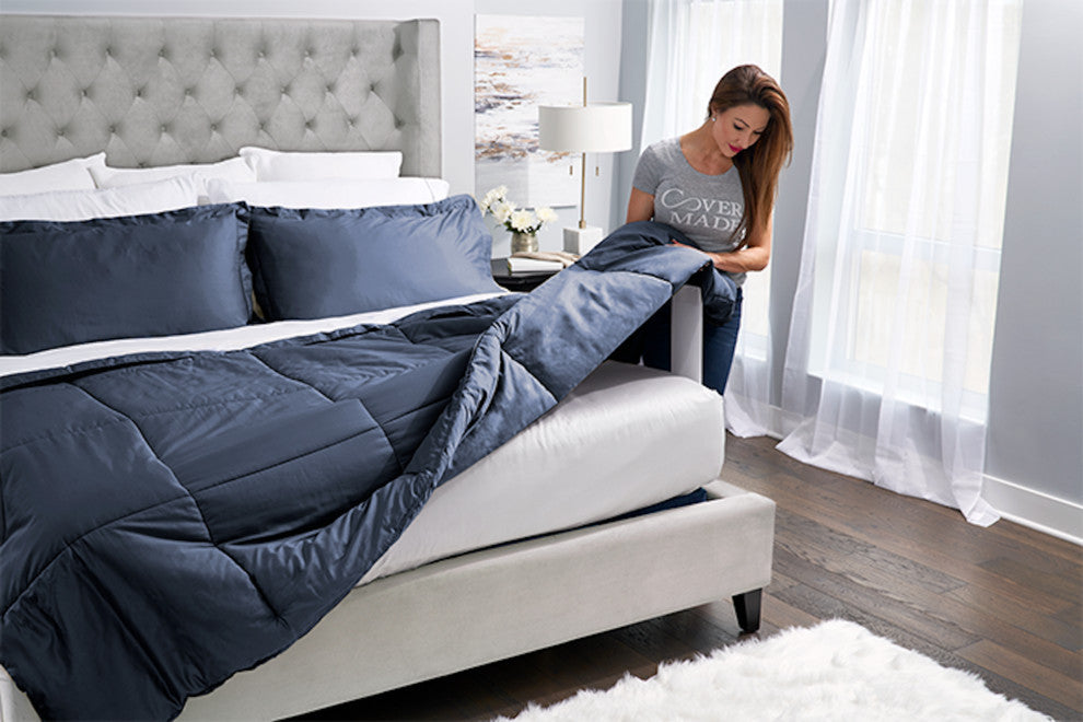 Easy Bed Making Down Alternative Comforter King, Twilight