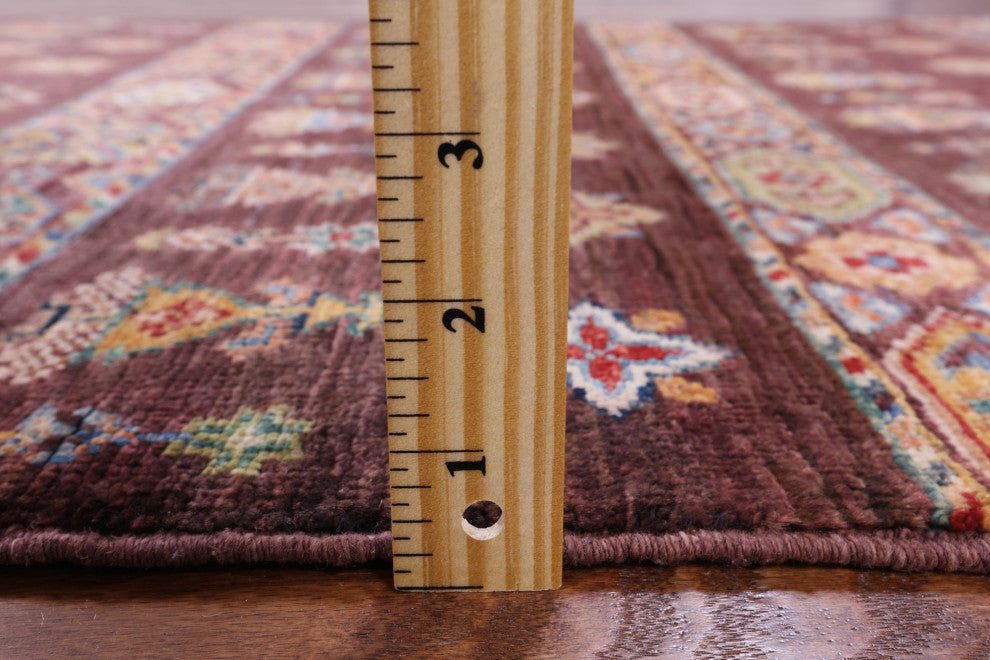 Khorjin Super Kazak Handmade Runner Rug 2' 9" X 9' 10" Q8393