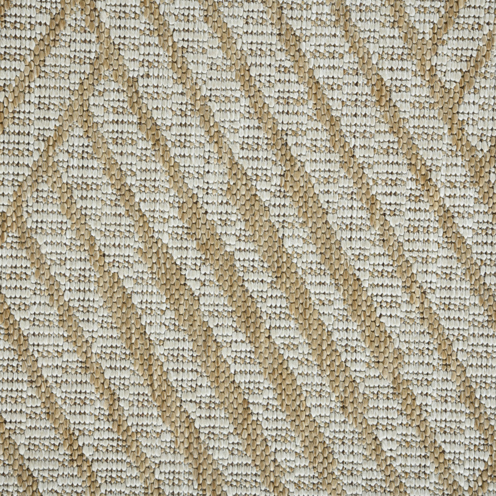 Maryland Abbel Runner, Brown, 2'4" x 8', Geometric