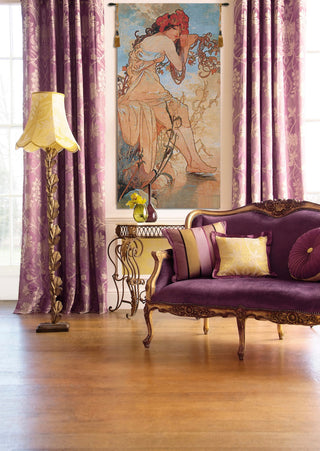 Summer Mucha Belgian Wall Tapestry