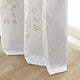 Intelligent Design Lillie Gold Metallic Leopard Print Blackout Panel, 50"w X 84"