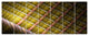 Brown Metal Protective Grids, Abstract Wall Art Canvas, 83"x32", 7 Panels