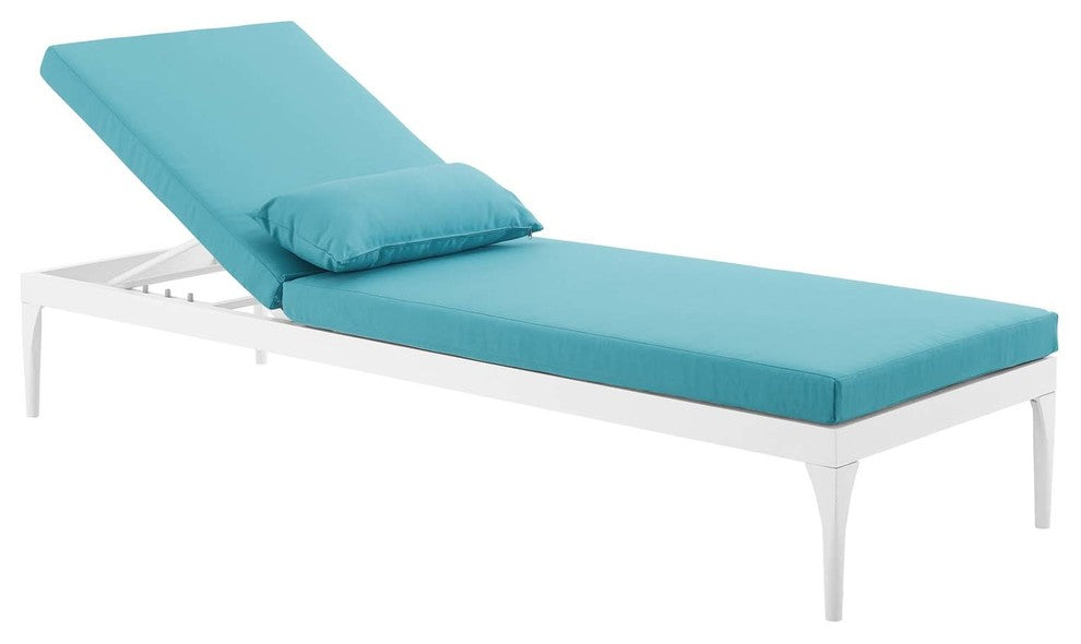 Perspective Cushion Outdoor Patio Chaise Lounge Chair