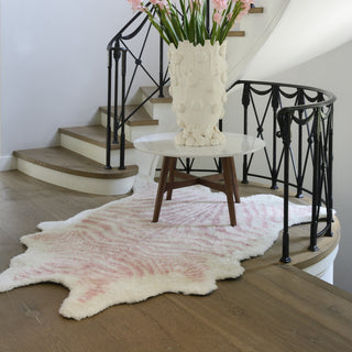 Kalahari Kal-1 Pink Rug, 7'6"x9'6"
