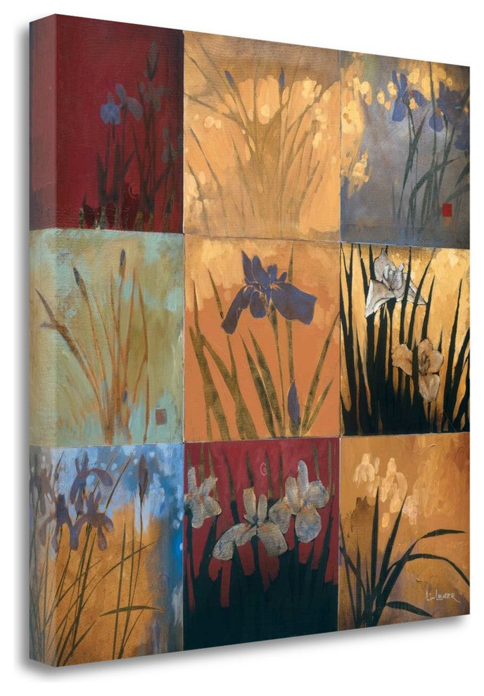 "Iris Nine Patch II" By Don Li-Leger, Giclee Print on Gallery Wrap Canvas