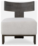 Uttermost - 23833 - Accent Chair - Finlay - Dark Walnut