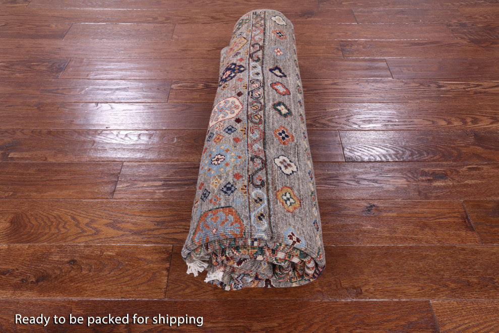 5' 8" X 7' 11" Handmade Super Kazak Khorjin Rug Q10178