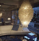 Artemis Capiz Shell Chandelier, W32xh56"