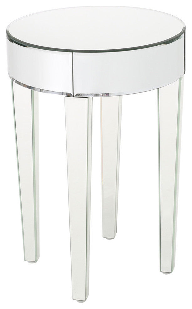GDF Studio Alvo Mirrored Round Table