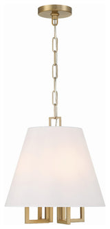 Westwood 4-Light Mini Chandelier, Vibrant Gold