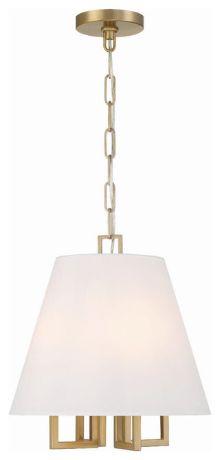 Westwood 4-Light Mini Chandelier, Vibrant Gold