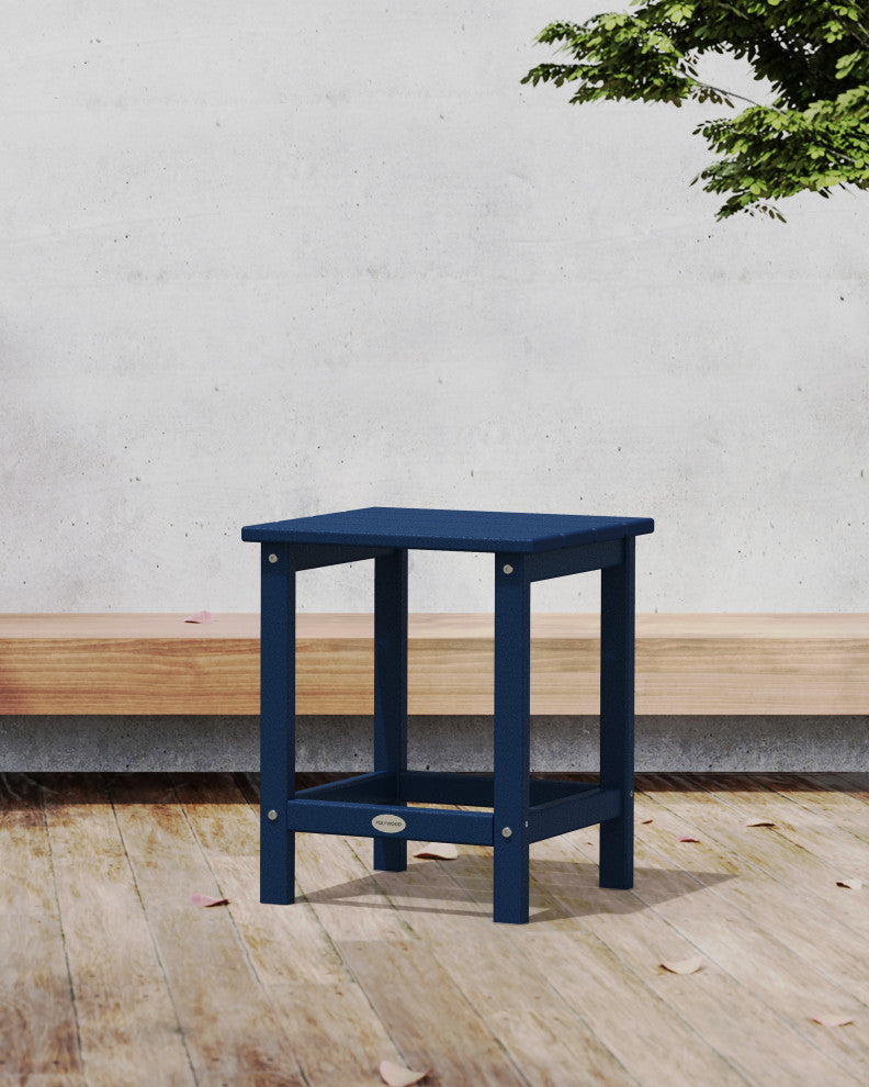Long Island 18" Side Table, Navy