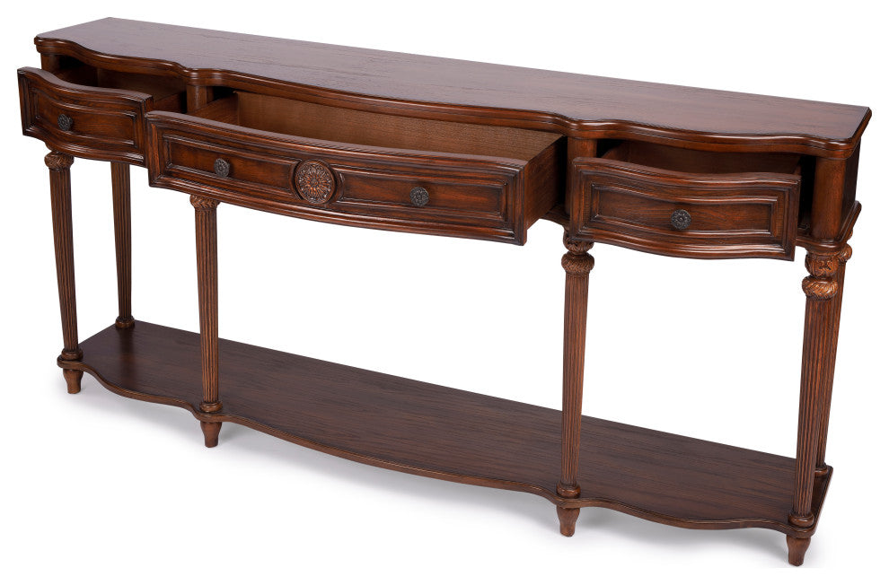 Butler Peyton Vintage Oak Console Table