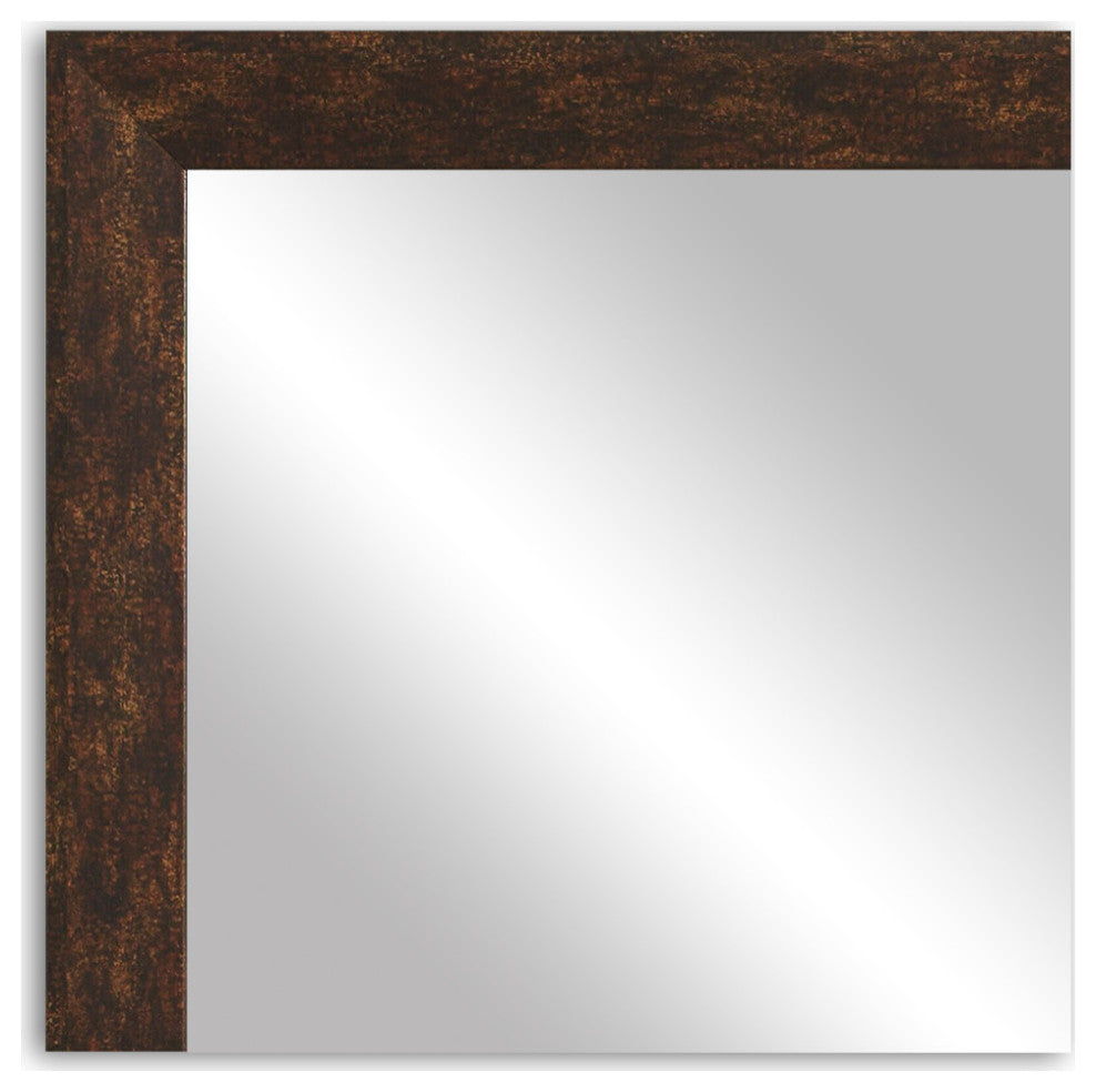 LaRue Framed Wall Mirror, Bronze, 20" X 24"