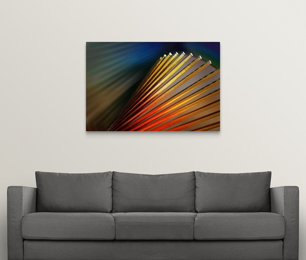 " Arpeggio" Wrapped Canvas Art Print, 48"x32"x1.5"