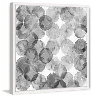"Bubble Dimension" Framed Painting Print, 32"x32"