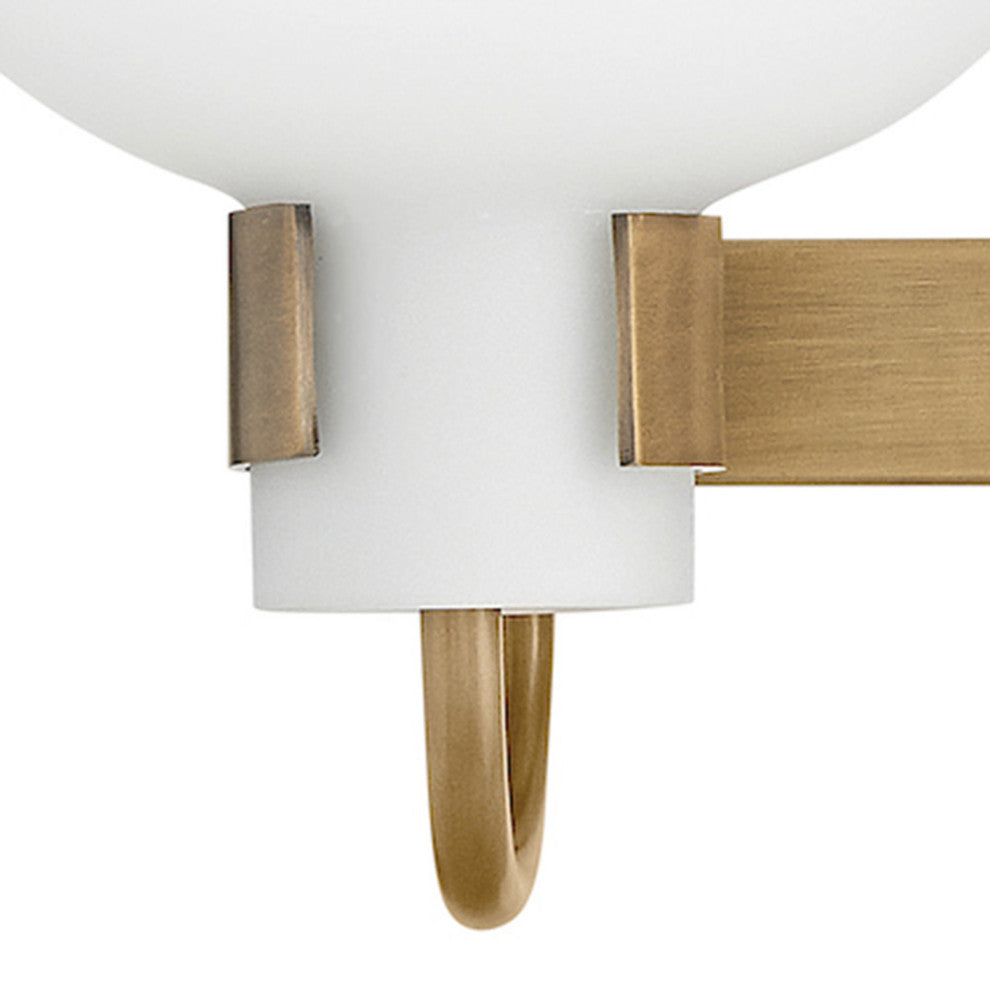 Hinkley Sylvie Medium Vanity, Heritage Brass