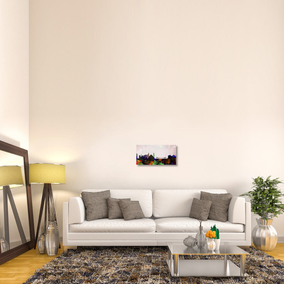 "Istanbul City Skyline" Fine Art Print