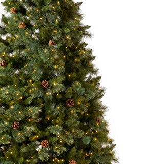 11ft. Prelit White Mountain Pine Artificial Christmas Tree