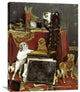 "Chaos In The Studio" Stretched Canvas Giclee by Charles Van Den Eycken, 23"x30"
