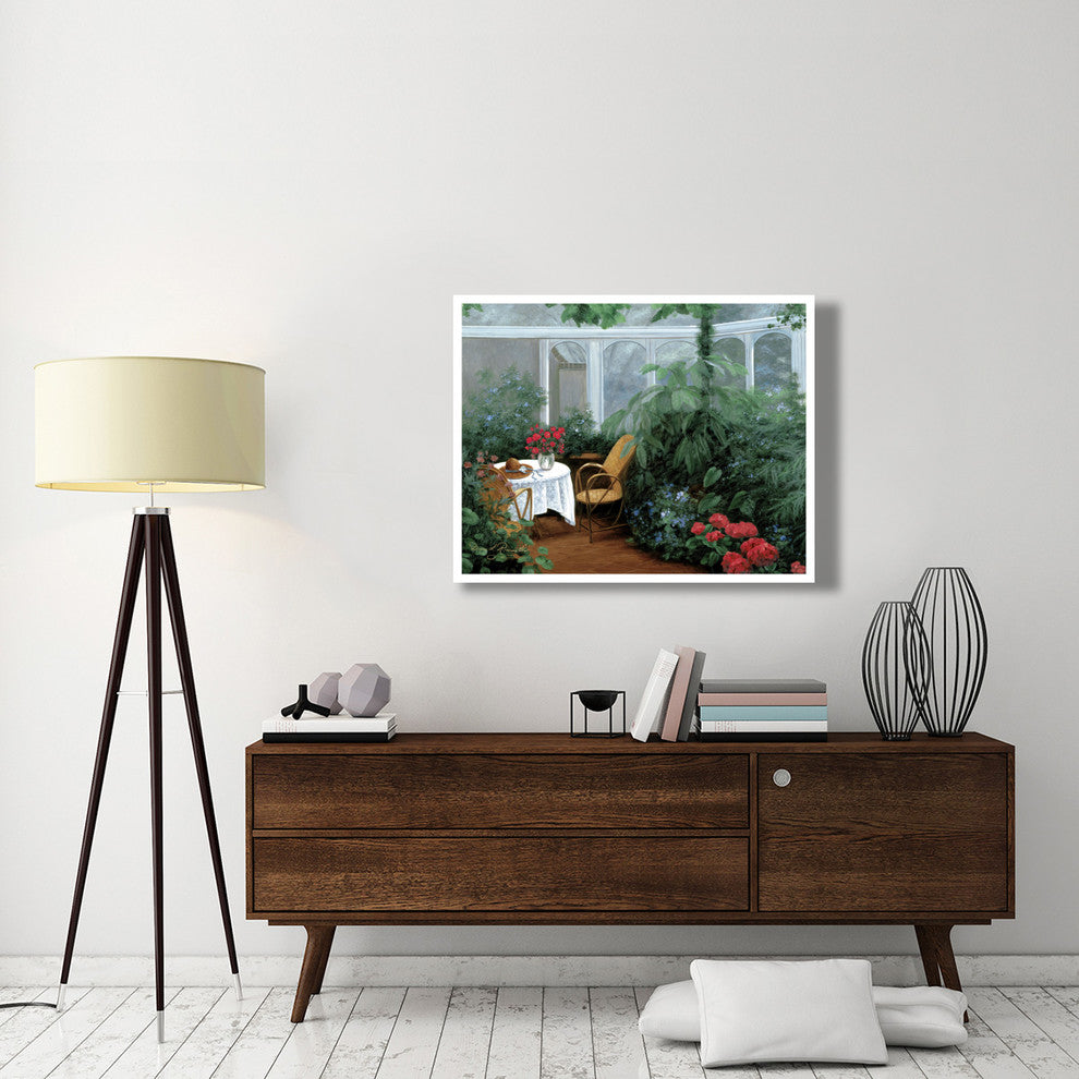 "Garden Room" Digital Paper Print by Diane Romanello, 42"x32"