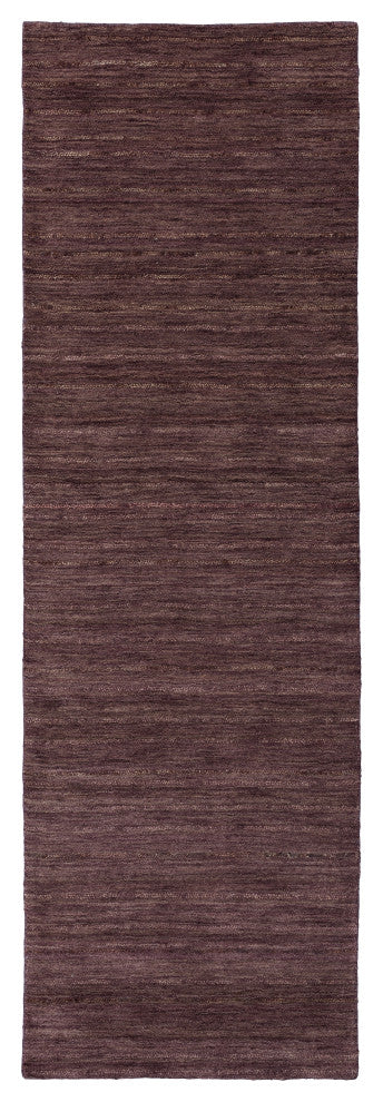 Dalyn Rafia RF100 Plum 2'6"x20' Runner Rug