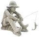 Gone Fishing Fisherman Statue