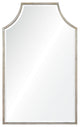 Atlas Iron Mirror, Antiqued Silver Leaf